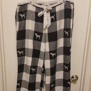 VS Pink pajama pants